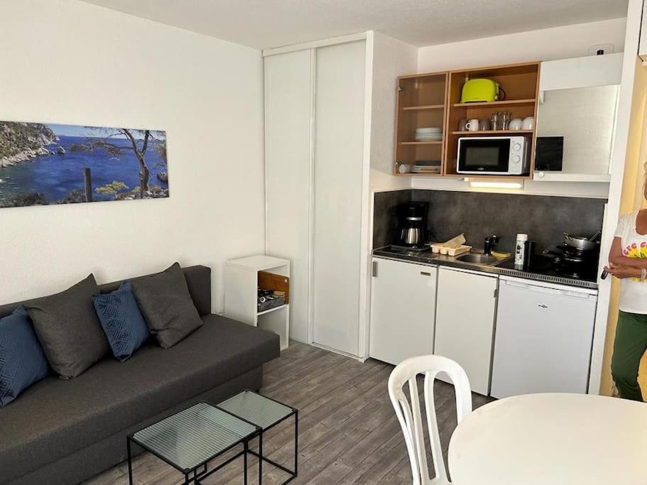 Studio Meuble Bord De Mer Bormes-les-Mimosas Bagian luar foto